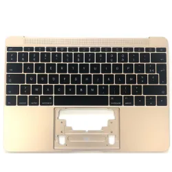 Clavier Apple MacBook 12" Or A1534 2015 EMC 2746 Topcase Français Azerty