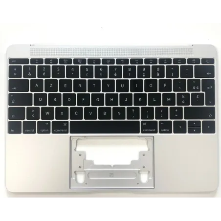 Clavier Apple MacBook 12" Argent A1534 2015 Topcase Français Assemblé
