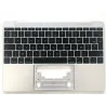 Clavier Apple MacBook 12" Argent A1534 2015 Topcase Français Assemblé
