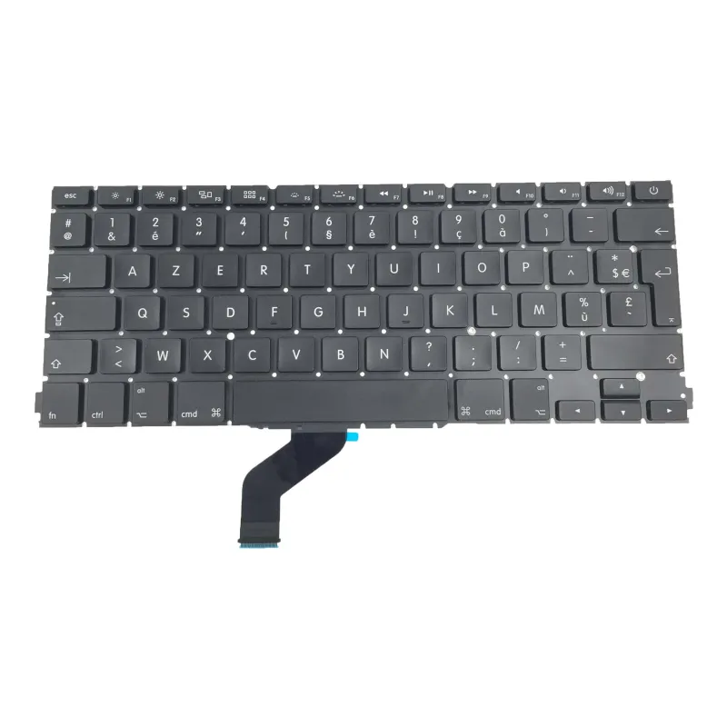 Clavier Apple MacBook Pro Retina 13\" A1425 2012 2013 Français Azerty