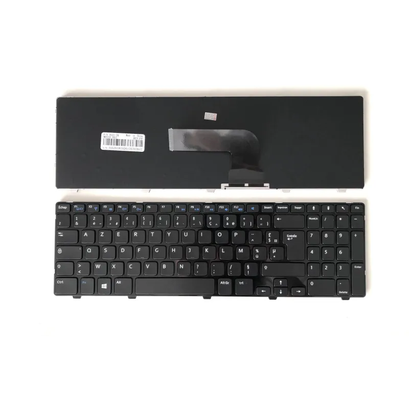 Clavier Dell Inspiron 3521 3537 5421 5521 5537 3540 2528 Français Azerty Noir