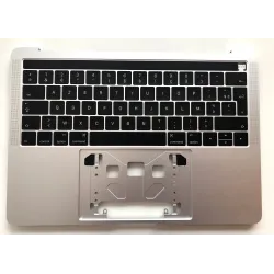 Clavier Topcase Apple MacBook Pro 13\" Argent A1706 EMC 3071 3163 Français Azerty