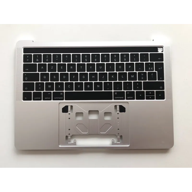 Clavier Topcase Apple MacBook Pro 13" Argent A1706 EMC 3071 3163 Français Azerty Clavier Topcase Apple MacBook Pro 13" Argent A1706 EMC 3071 3163 Français Azerty