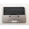 Clavier Topcase Apple MacBook Pro 13" Argent A1706 EMC 3071 3163 Français Azerty