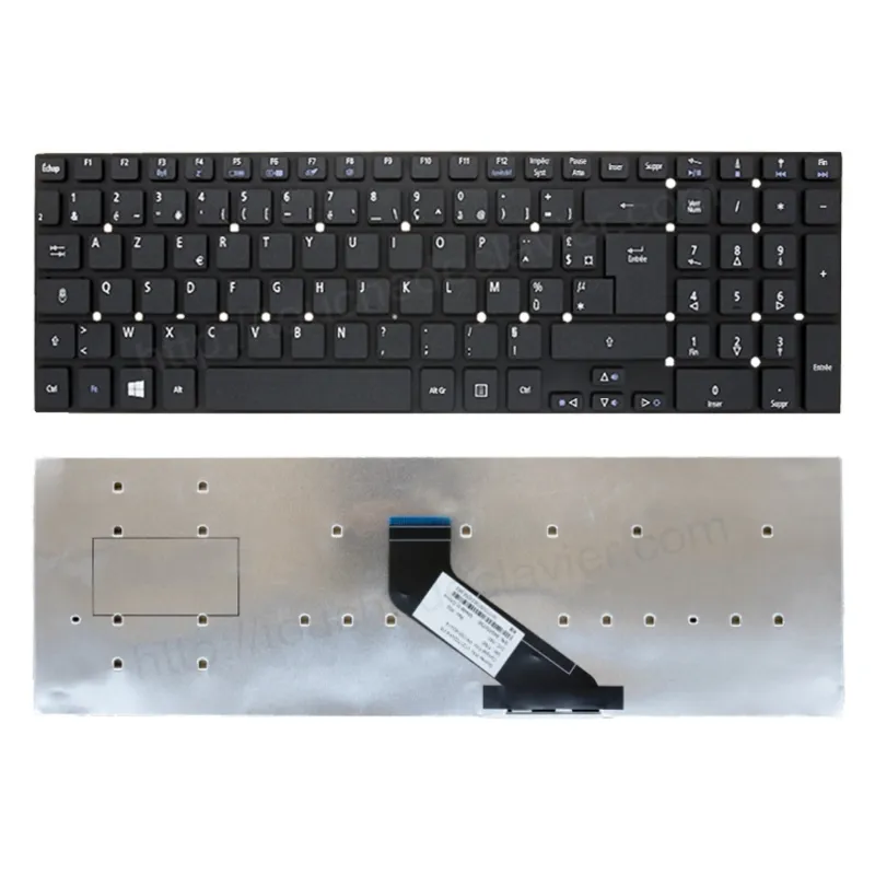 Clavier Acer Aspire E5-571 E5-571G E5-571PG Série Français Azerty Clavier Acer Aspire E5-571 E5-571G E5-571PG Série Français Azerty
