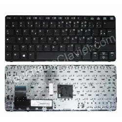 Clavier HP EliteBook 820 G1 / 820 G2 Français Azerty