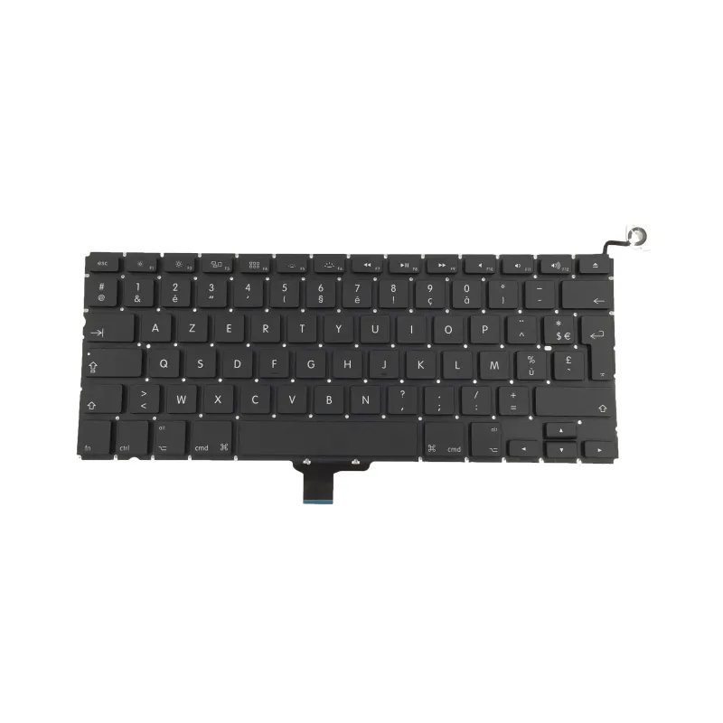 Clavier Apple MacBook Pro 13" A1278 2008 à 2012 Français Azerty Clavier Apple MacBook Pro 13" A1278 2008 à 2012 Français Azerty