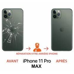 Réparation Vitre Arrière Apple iPhone 11 / 11 Pro / 11 Pro Max