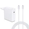 Chargeur USB-C Compatible pour MacBook / Pro / Air 12" 13" 61 Watt