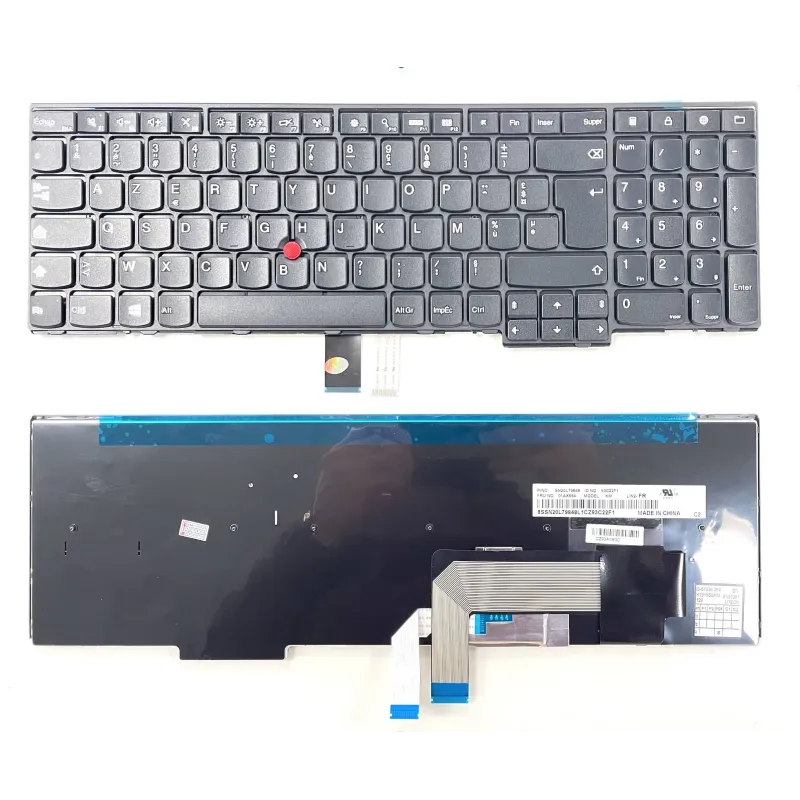 Clavier Lenovo ThinkPad Edge E531 E540 Noir Français Azerty Clavier Lenovo ThinkPad Edge E531 E540 Noir Français Azerty