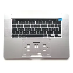 Clavier Topcase Apple MacBook Pro 16" A2141 2019 Argent Francais Azerty