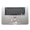 Clavier Topcase Apple MacBook Pro 16" A2141 2019 Argent Francais Azerty