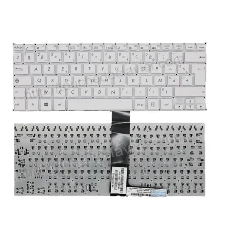 Clavier Asus Vivobook 9Z.N8KSQ NSK-UR Blanc Français Azerty