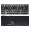 Clavier HP EliteBook 840G1/G2 845G2 850G1 855G1 Français Azerty Argent