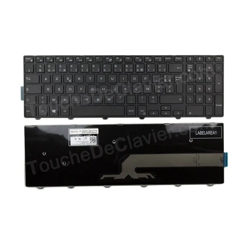 Clavier Dell Inspiron 5542 / 5543 / 5547 / 15-3000 / 3542 Français Azerty Clavier Dell Inspiron 5542 / 5543 / 5547 / 15-3000 / 3542 Français Azerty
