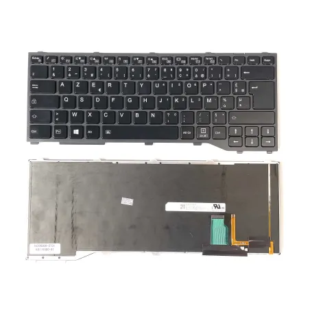 Clavier Fujitsu Lifebook T937 T938 Rétro-éclairé Français Azerty Noir