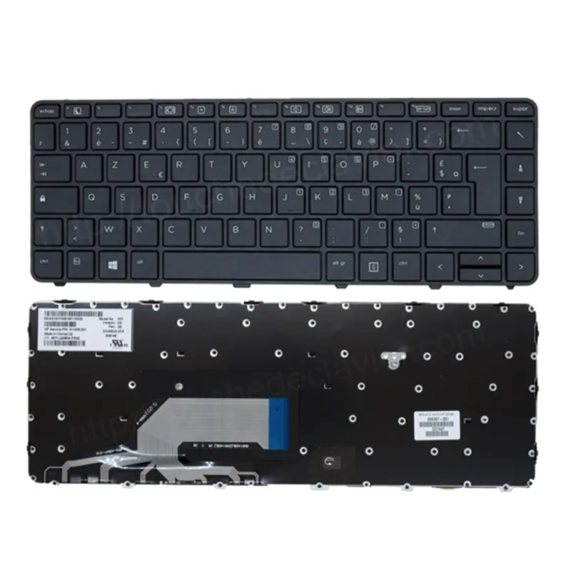 Clavier HP Probook 430 440 445 G3 Français Azerty Clavier HP Probook 430 440 445 G3 Français Azerty