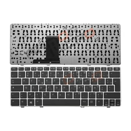 Clavier HP Elitebook 2560 2560P 2570 2570P Gris Français Azerty
