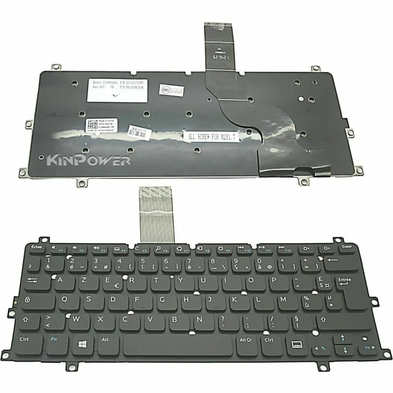 Clavier Dell Inspiron 11 3000 3152 3157 Français Azerty Clavier Dell Inspiron 11 3000 3152 3157 Français Azerty