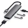 Adaptateur USB-C vers Multiport USB, USB-C et HMDI - Space Grey