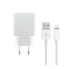 Pack Chargeur Secteur USB + Câble Lightning 1M pour iPhone - Macinfo