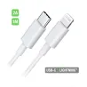 Pack Chargeur USB-C/USB + Câble 1M lightning pour Apple iPhone