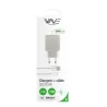 Pack Chargeur 2.1A + cable USB-C 1M pour Smartphone
