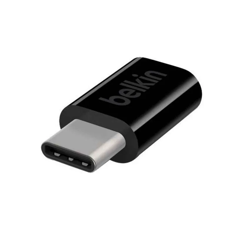 Belkin - Adaptateur USB-C vers Micro USB - Noir Belkin - Adaptateur USB-C vers Micro USB - Noir
