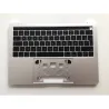 Clavier Topcase Apple MacBook Pro 13" A2251 2020 Argent Francais Azerty