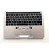 Clavier Topcase Apple MacBook Pro 13" A2338 2020 Argent Francais Azerty