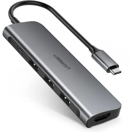 UGREEN - Adaptateur USB-C vers Multiport USB, USB-C et HDMI