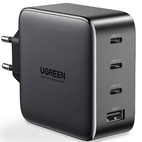 UGREEN - Adaptateur Secteur 1xUSB / 3xUSB-C65W - Macinfo