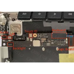 Carte Connexion 820-02862 Apple MacBook Air 13" M2 A2681 2022