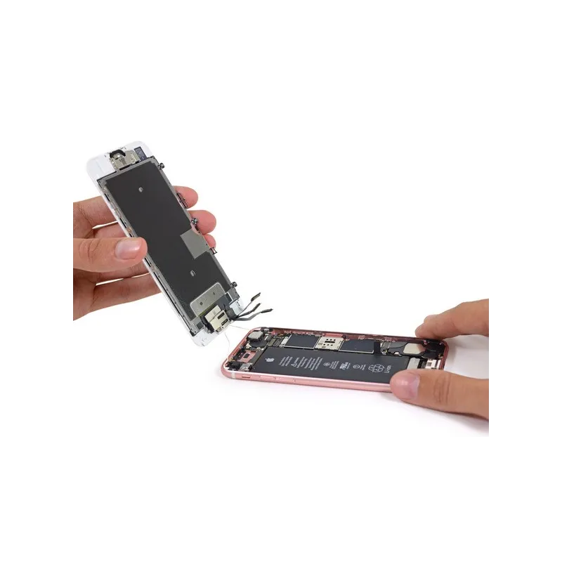 Réparation écran vitre cassé Apple iPhone 6s Noir en magasin sur Paris