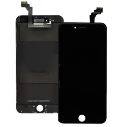 Ecran LCD original + vitre tactile assemblé sur chassis noir pour iPhone 6 Plus