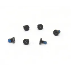 6 x petites vis noir de fixation interne carte mère pour MacBook Air 11\"/13\" 