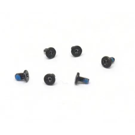 6 x petites vis noir de fixation interne carte mère pour MacBook Air 11\"/13\" 