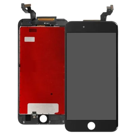 Ecran LCD original +vitre tactile assemblé sur chassis noir pour iPhone 6S Plus