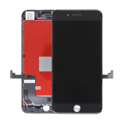 Ecran LCD original + vitre tactile assemblé sur chassis noir pour iPhone 7 Plus