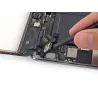 Vitre tactile Apple iPad mini 3 A1599 A1600 Noir +Sticker de fixation assemblée