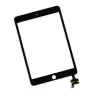 Vitre tactile Apple iPad mini 3 A1599 A1600 Noir +Sticker de fixation assemblée
