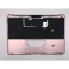 Topcase Rose avec clavier français AZERTY pour MacBook 12\" A1534 EMC 2991 3099