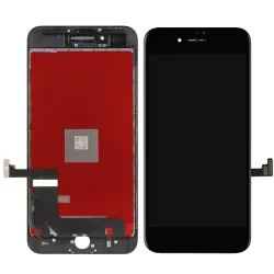Ecran LCD original + vitre tactile assemblé sur chassis noir pour iPhone 8 Plus