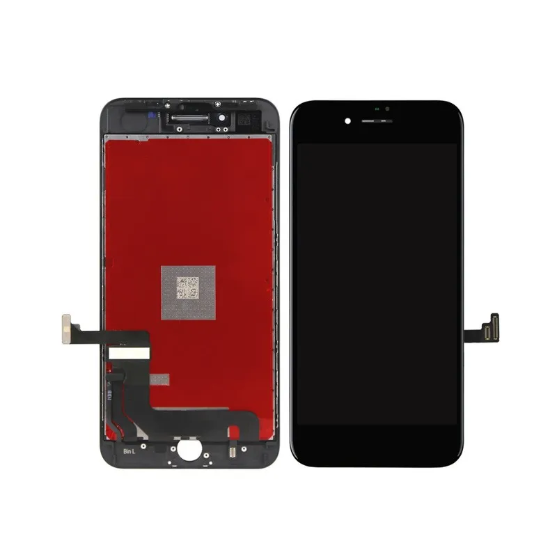 Ecran LCD original + vitre tactile assemblé sur chassis noir pour iPhone 8 Plus
