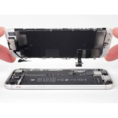 Réparation remplacement écran LCD + Vitre Apple iPhone 8 Plus Blanc