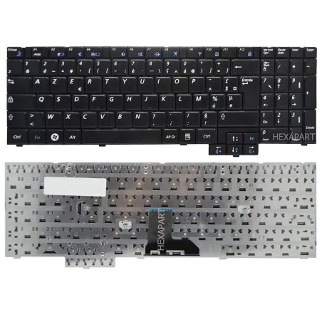 Clavier Samsung NP-P530 NP-P580 NP-R525 NP-R620 Français Azerty