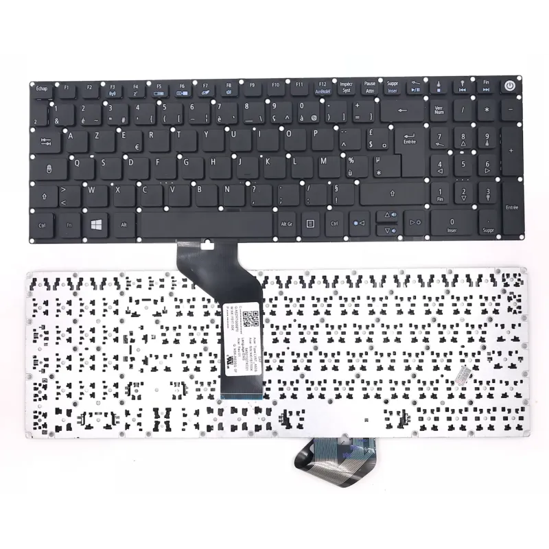 Clavier AZERTY FR Acer Aspire E5-576 E5-576G E5-576T E5-576TG Série Clavier AZERTY FR Acer Aspire E5-576 E5-576G E5-576T E5-576TG Série