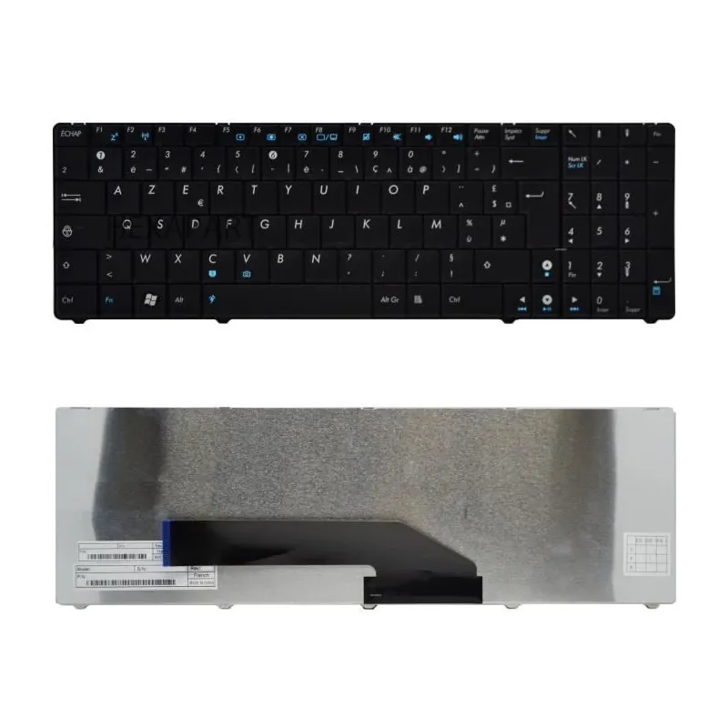 Clavier Asus X70I X701 X70IC X70ID X70IJ X70IL X70IO Serie Français Azerty Clavier Asus X70I X701 X70IC X70ID X70IJ X70IL X70IO Serie Français Azerty