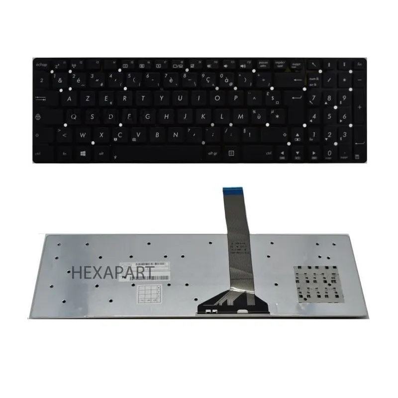 Clavier Asus R500A R500V R500VD R500VJ R500VM R500VS Série Noir Français Azerty