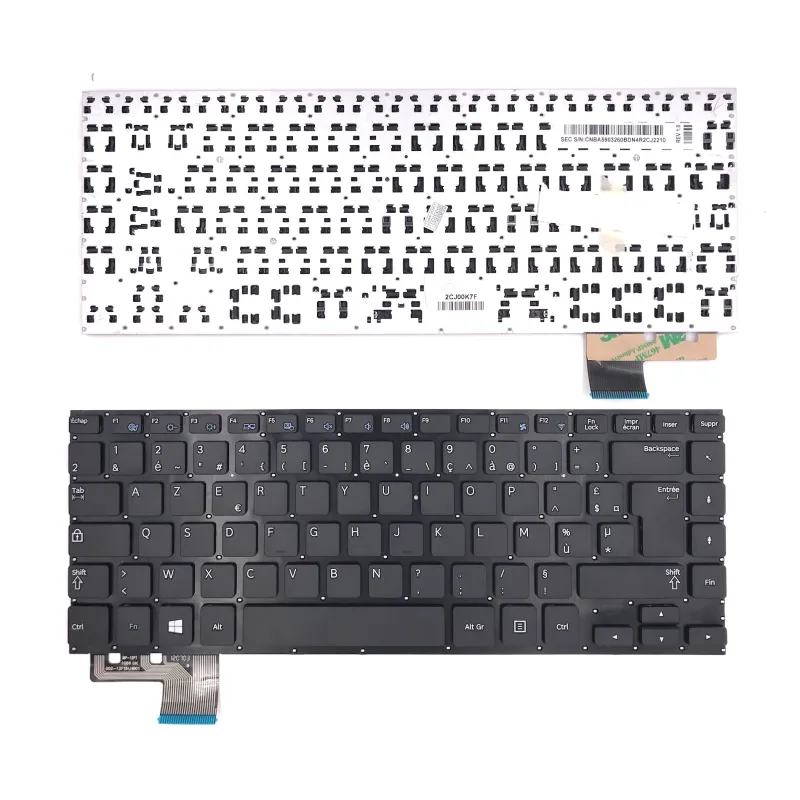 Clavier Samsung NP530U4E-xxx NP540U4E-xxx 14" Français Original Clavier Samsung NP530U4E-xxx NP540U4E-xxx 14" Français Original